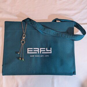 NWOT! Effy | Tote Bag & 3 Bell Charm Set